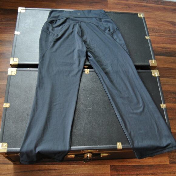 All in Motion Small Black Pants w/ Pockets Straight Leg Design - Picture 5 of 8